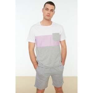 Trendyol Lilac Men's Crew Neck T-Shirt