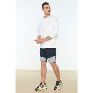 Trendyol Shorts - Navy blue - Normal Waist