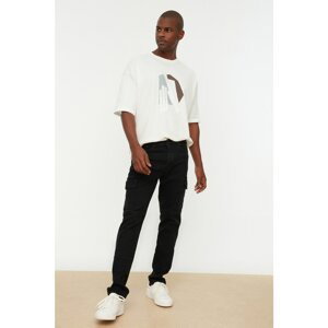 Trendyol Black Men's Slim Fit Pocket Detailed Jeans