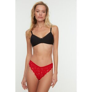 Trendyol Red Pouch Christmas Panties