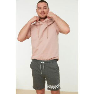 Trendyol Shorts - Gray - Normal Waist