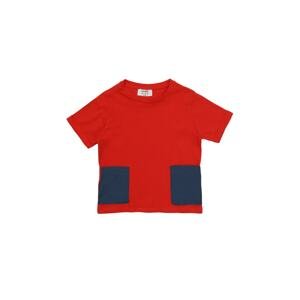 Trendyol Red Pocket Detailed Boy Knitted T-Shirt