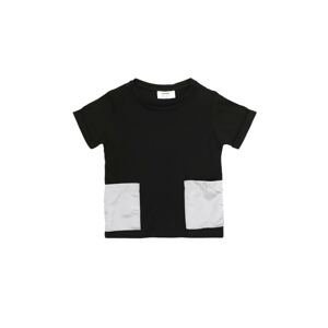 Trendyol Black Pocket Detailed Boy Knitted T-Shirt