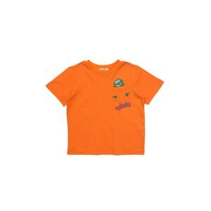 Trendyol Orange Printed Boy Knitted T-Shirt