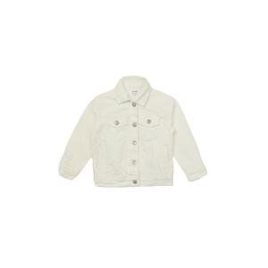 Trendyol White Basic Unisex Denim Jacket