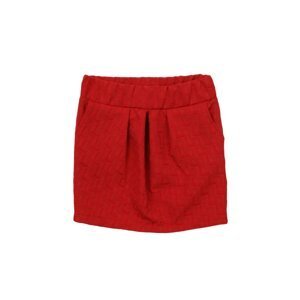 Trendyol Red Jacquard Girl Knitted Skirt