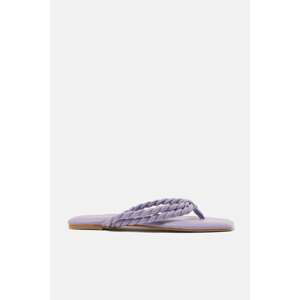 Trendyol Lilac Flat Toe Women's Flip-Flops Slippers