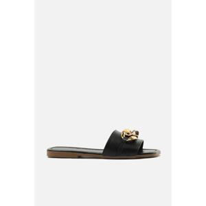 Trendyol Black Women's Slippers