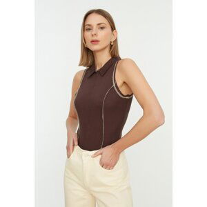 Trendyol Brown Knitted Body