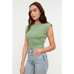 Trendyol Mint Waistcoat Knitwear Blouse