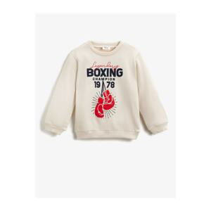 Koton Box Them Printed Sweatshirt Cotton