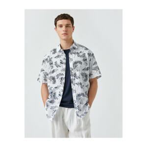 Koton Floral Short Sleeve Shirt