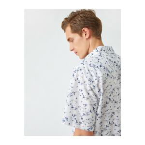 Koton Short Sleeve Patterned Shirt