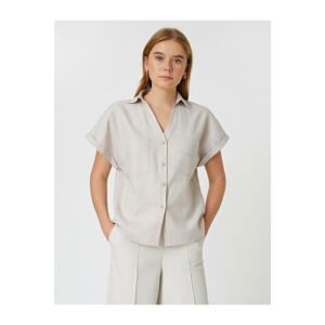 Koton Short Sleeve Linen Shirt