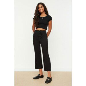 Trendyol Black Belted Trousers