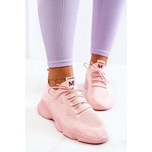 Sports Shoes Sneakers Fabric Pink Nolene