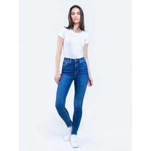 Big Star Woman's High waist Trousers 115624  Denim-480