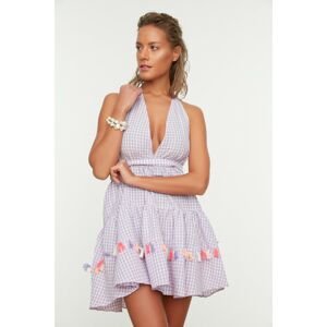 Trendyol Purple Detailed Dress