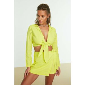 Trendyol Yellow Detail Bottom-Top Set