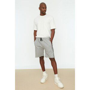 Trendyol Shorts - Gray - Normal Waist