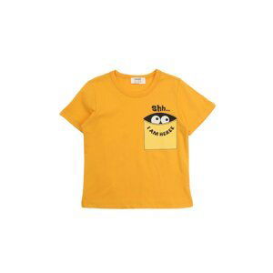 Trendyol Orange Printed Boy Knitted T-Shirt