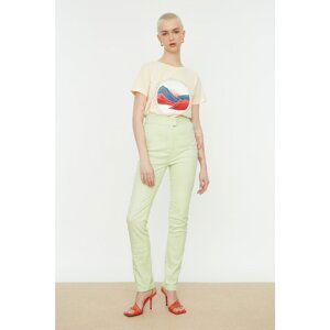 Trendyol Mint Cigarette Trousers