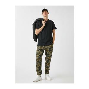 Koton Camouflage Patterned Sweatpants