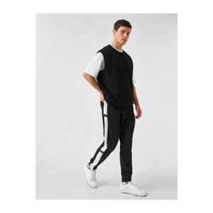 Koton Slim Fit Striped Jogger Sweatpants