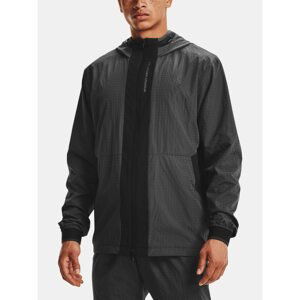 Under Armour Jacket UA RUSH LEGACY WINDBREAKER-BLK - Mens