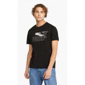 Puma T-Shirt No. 1 Logo Graphic Tee Black - Men