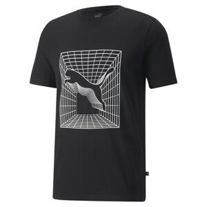 Puma T-Shirt Cat Graphic Tee Black - Men