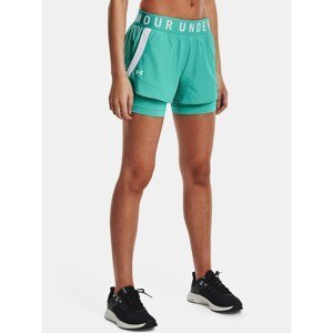 Under Armour Shorts Play Up 2-in-1 Shorts -GRN - Women