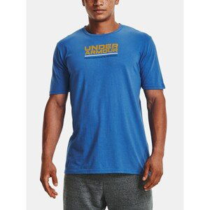 Under Armour T-Shirt UA WORDMARK SS-BLU - Men