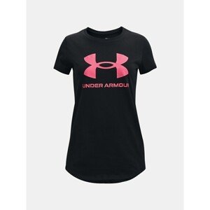 Under Armour T-Shirt Live Sportstyle Graphic SS-BLK - Girls