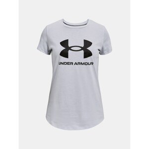 Under Armour T-Shirt Live Sportstyle Graphic SS-GRY - Girls