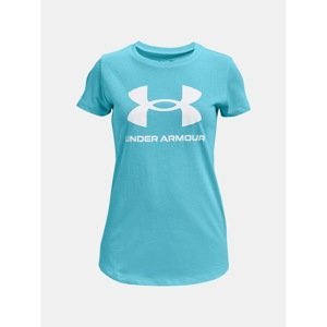 Under Armour T-shirt Live Sportstyle Graphic SS-BLU - Girls