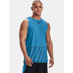 Under Armour Tank Top UA BASELINE REVERSIBLE TANK-BLU - Mens