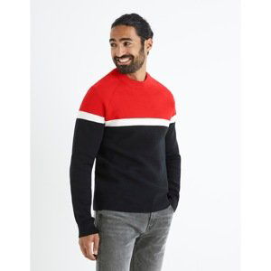 Celio Coloured Sweater with Round Neckline - Men