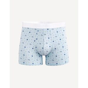 Celio Cotton Boxer Shorts with Print - Men