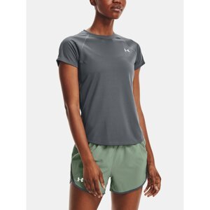 Under Armour T-Shirt UA Speed Stride Short Sleeve-GRY - Women