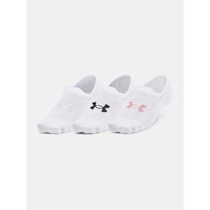 Under Armour Socks UA Essential UltraLowTab 3pk-WHT - unisex