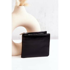 Small Wallet With Magnet Black Damaris