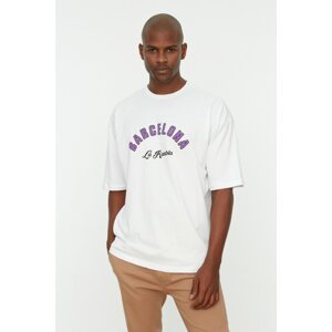 Trendyol T-Shirt - White - Oversize