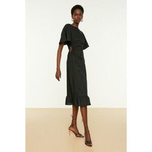 Trendyol Black Cut Out Detailed Dress