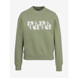 Calvin Klein Sweatshirt Mirrored Monogram Cr - Women