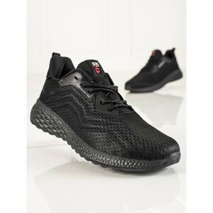 DK BLACK MEN'S SNEAKERS