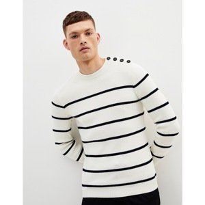 Celio Striped Sweater Bebrest - Men