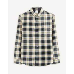 Celio Plaid Cotton Shirt - Men