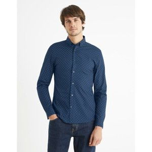 Celio Shirt Baop slim made of 100% cotton - Men