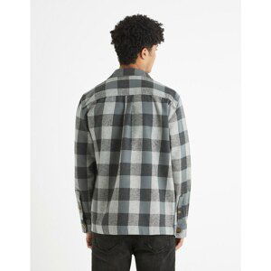 Celio Plaid Cotton Shirt - Men